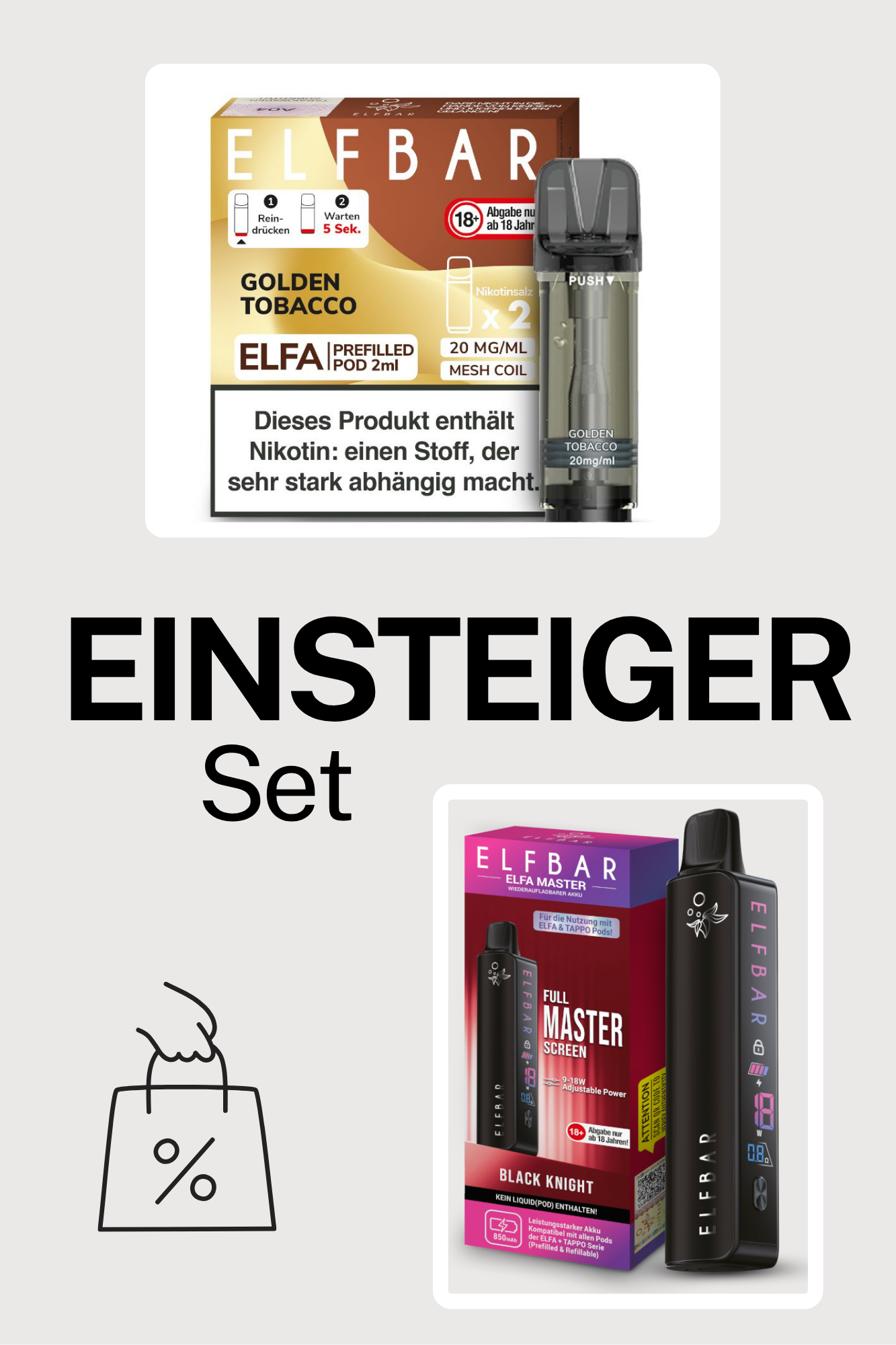 Elfbar angebot mit Pod nach wahl