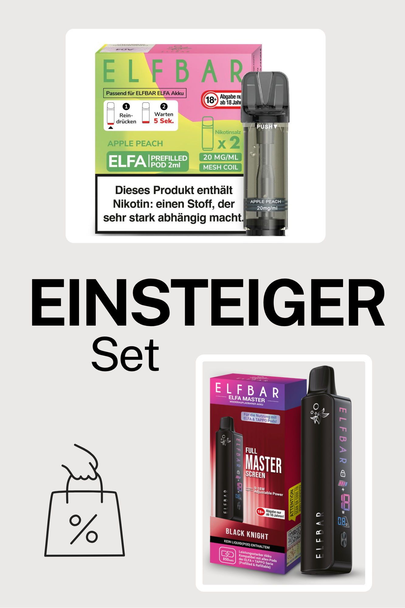 Elfbar angebot mit Pod nach wahl