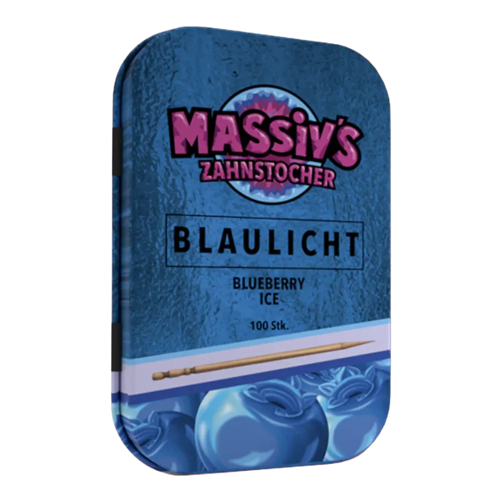 Blueberry ice Massiv’s Zahnstocher