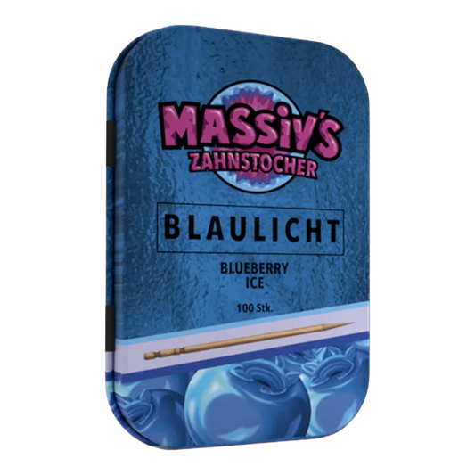 Blueberry ice Massiv’s Zahnstocher