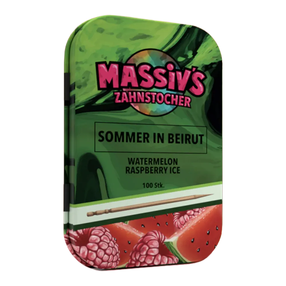 Massiv’s Zahnstocher Watermelon Raspberry Ice