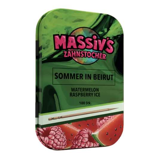 Massiv’s Zahnstocher Watermelon Raspberry Ice