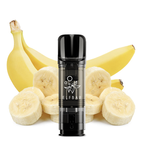 Elfbar ELFA Banana – vorgefüllter Pod mit natürlichem Bananenaroma, Close-up