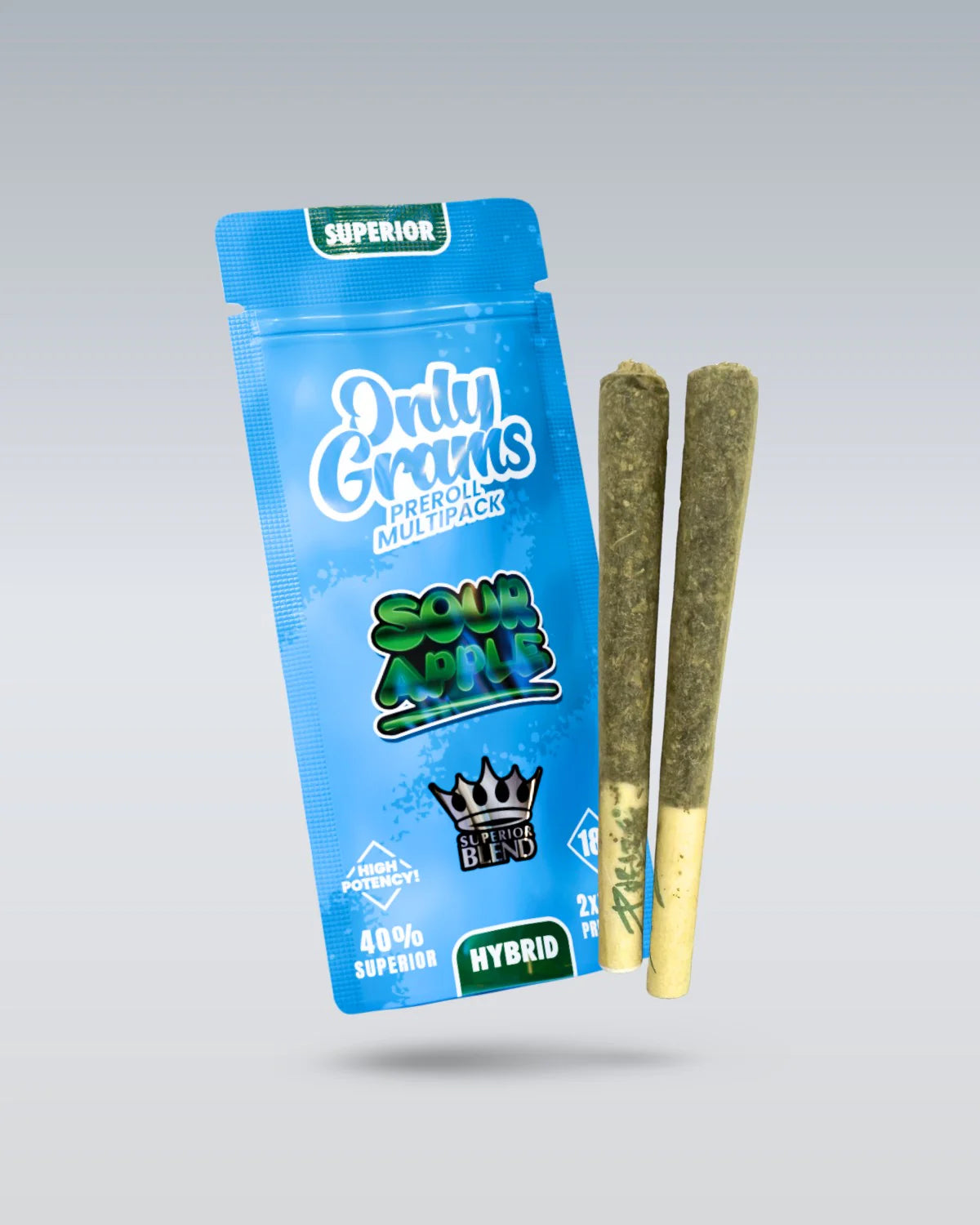 Superior Joint Sour Apple 40% – 3g Premium Pre-Roll